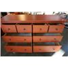 Image 10 : 8 DRAWER PINE DRESSER