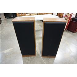 PAIR OF TECHNICS SB-A50 FLOOR SPEAKERS