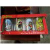Image 3 : DR SEUSS THE GRINCH  SET OF 4 TUMBLER GLASSES AND HOMER SIMPSON FIGURE