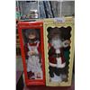 Image 1 : ANIMATED SANTA  AND MRS CLAUS FIGURES