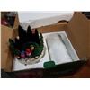 Image 2 : CHRISTMAS HURRICANE CANDLE HOLDER IN BOX