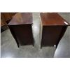 Image 10 : 2 MODERN 2 DRAWER NIGHTSTANDS