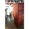 Image 4 : 6 DRAWER PINE CHEST OF DRAWERS