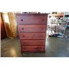 Image 2 : PINE 5 DRAWER WARDROBE