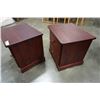 Image 10 : PAIR OF PINE 2 DRAWER NIGHTSTANDS