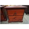 Image 8 : PAIR OF PINE 2 DRAWER NIGHTSTANDS