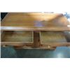 Image 11 : 2 DRAWER WOOD SERVER