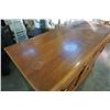Image 5 : 2 DRAWER WOOD SERVER