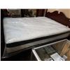 Image 1 : QUEENSIZE EURO TOP MATTRESS