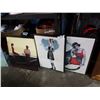 Image 1 : 3 CANVAS PRINTS
