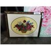 Image 1 : Framed rose needlepoint