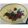 Image 2 : Framed rose needlepoint