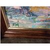 Image 3 : Framed oil on board signed EM