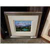 Image 1 : Signed oil on canvas "golden ears" colton