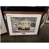 Image 1 : SLEIGH BELLS SIGNED WALTER CAMPBELL PRINT W/ AUTHENTICITY