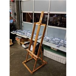 LARGE PINE ART EASEL