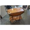 Image 13 : VINTAGE DROP SIDE TEA CART