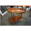 Image 2 : VINTAGE DROP SIDE TEA CART