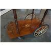 Image 3 : VINTAGE DROP SIDE TEA CART