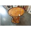 Image 7 : VINTAGE DROP SIDE TEA CART