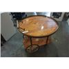 Image 8 : VINTAGE DROP SIDE TEA CART