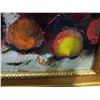 Image 3 : FRAMED OIL ON PANEL "STILL LIFE W/ FLOWERS" SIGNED MARKELL