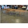 Image 3 : 6FT LONG WOOD SLAB COFFEE TABLE