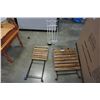 Image 1 : Folding table with chair and companion set