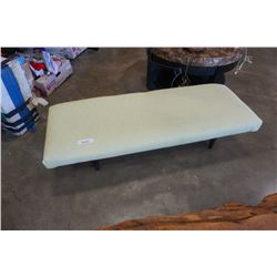 MCM UPHOLSTERED BENCH