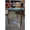 Image 2 : BAR HEIGHT GLASSTOP DINING TABLE