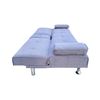 Image 4 : BRAND NEW IN BOX  CHARCOAL SPENCER SOFA BED - RETAIL $999 OVERALL DIMENSION:   72” W x 33” D x 30” H