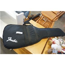 SQUIRE JAZZ BASS ELECTRIC GUITAR IN SOFT CASE