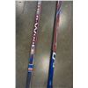 Image 4 : CCM PRO STOCK REGULAR FLEX 85  J. TRAVERS SINGLE PIECE HOCKEY STICK AND WOOD STICK