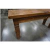 Image 3 : RUSTIC WOOD BENCH