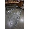 Image 3 : ROLLING 3 DRAWER WIRE RACK