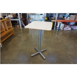 TALL WHITE BISTRO TABLE