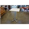 Image 1 : TALL WHITE BISTRO TABLE