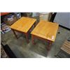 Image 1 : Pair of end tables