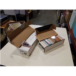 2 boxes of hockey cards