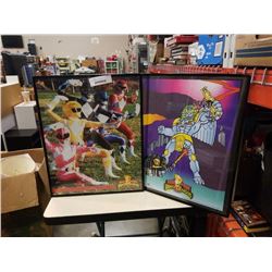2 POWER RANGERS PRINTS