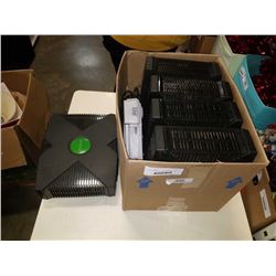 BOX OF ORIGINAL XBOX CONSOLES AND PLAYSTATION