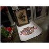 Image 1 : Native thunderbird needlepoint and lot of unframed john nelson prints