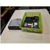 Image 1 : Car stereo and lot of parts cell phones, uv light, technics  light and security camera