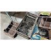 Image 2 : Box of decorative metal stands and décor
