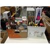 Image 1 : 2 BOXES OF CHRISTMAS DECOR AND TOYS