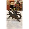 Image 2 : VINTAGE IRON DRAGON INCENSE HOLDER