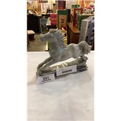 STONE HORSE FIGURE