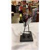 Image 8 : ART GLASS BIRD STATUE