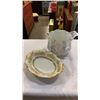 Image 1 : LIMOGES BOWL AND PRIMAVERA ITALIAN PORCELAIN JARDINERE