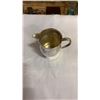 Image 11 : VITNAGE SILVER PLATE CREAM, SUGAR, STRAINER, TONGS